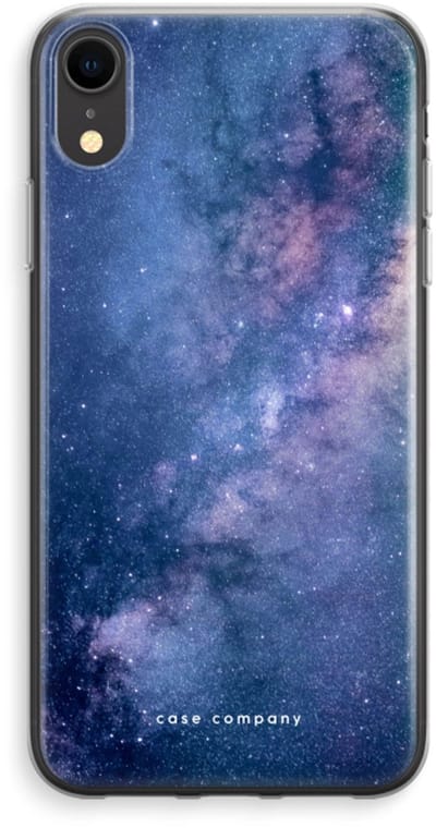 Case Company® - Hoesje geschikt voor iPhone XR hoesje - Nebula - Soft Cover Telefoonhoesje - Bescherming aan alle Kanten en Schermrand