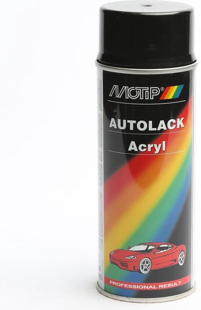 Motip 51028 - Autolak spuitbus - Zwart  - 400ml