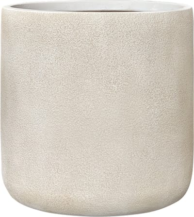 Baq - Plantenbak - Antwerp collectie - Ø 37 cm x H 37 cm - Grijs-Beige- Opening 33 cm