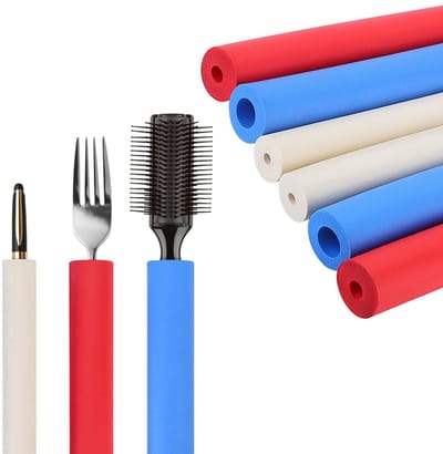 Store_7 - 6-delige schuimslang - Greepverdikkingen - Comfortabele grip - 30,6 x 15,5 x 4,1 cm - Duurzaam schuimrubber - Geschikt voor diverse voorw...