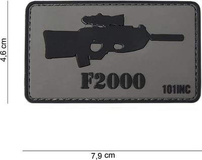 101 Inc Embleem 3D Pvc F2000   10041
