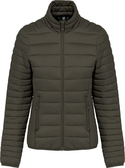 Kariban Ladies' lightweight padded jacket K6121 - Dark Khaki - XS