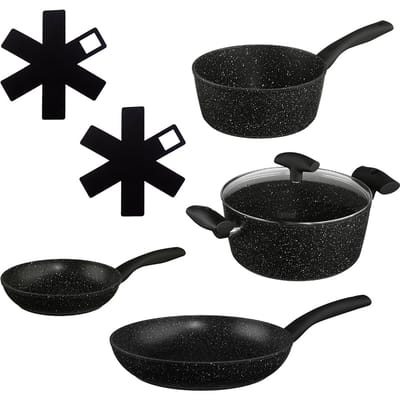 Eazy Living Kookpannen Set met Panbeschermers Livio