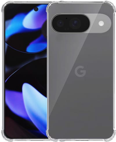 Geschikt voor Google Pixel 9 Telefoonhoesje Transparant met Stootrand - Clear Case Shockproof TPU Siliconen Back Cover Case Doorzichtig - Smartphonica geschikt voor Google Pixel 9