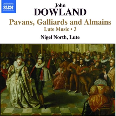 Nigel North - Dowland: Lute Music Volume 3 (CD)