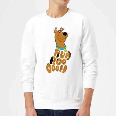 Scooby Doo RUHROOOOOH Sweatshirt - White - S