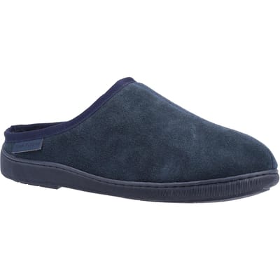 Hush Puppies Herenpantoffels Ashton Suède (Marine)