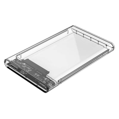 Orico - 2.5 Inch SATA USB 3.0 Transparante Harde Schijf Behuizing - doorzichtig