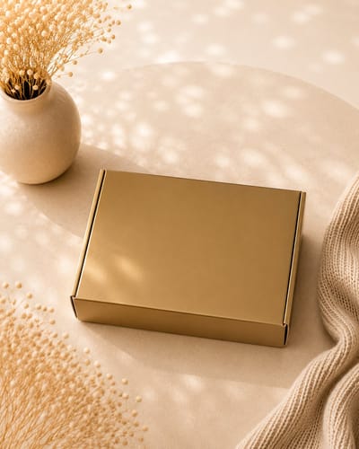 Kraampakket beige / lichtblauw – Knuffel Konijn, Baby Mutsje & Slab – jongen – babyshower – Luxe Gouden Geschenkverpakking – Brievenbus Kraamcadeau
