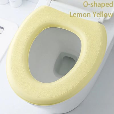 Produits de qualité supérieure Housse de siège de toilette lavable de haute qualité Autocollant imperméable Coussin en mousse Siège de toilette en forme de V Laveur Accessoire de salle de bain Maison