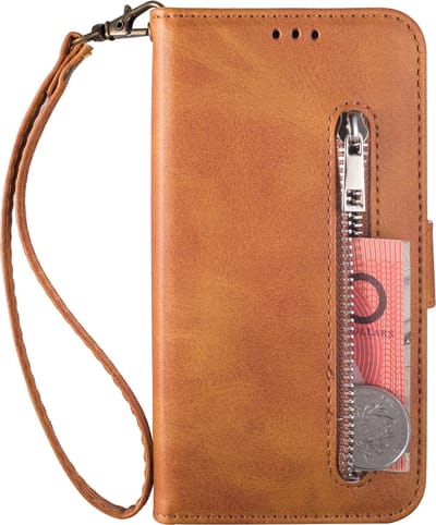 Bookcase Geschikt voor Huawei P30 Pro - Bruin - Portemonnee Hoesje - Wallet