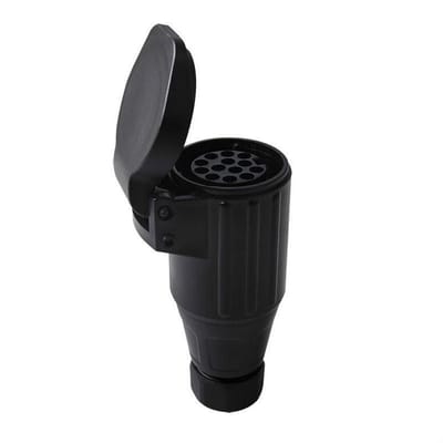 ProPlus Zwevende contrastekker - 13-polig - PVC - 12V - zwart