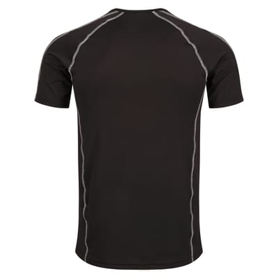Regatta Heren Pro Base Layer Top met korte mouwen (Zwart)