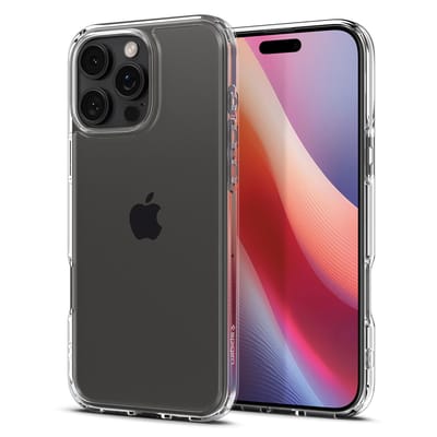 Spigen Ultra Hybrid Hoesje Geschikt voor Apple iPhone 16 Pro - Back Cover met Air Cushion - Transparant
