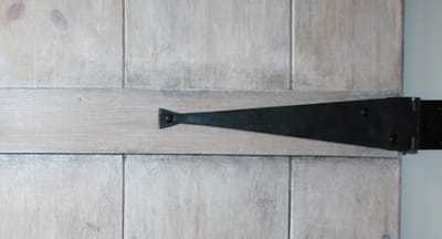 Zwarte kast scharnier 280 mm