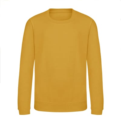 Just Hoods - AWDis Sweat Kinder - Mustard maat 9/11 (L)