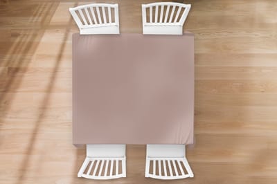 Tafelkleed - Tafellaken - 120x120 cm - Roze - Palet - Oud - Effen - Oudroze - Binnen en Buiten