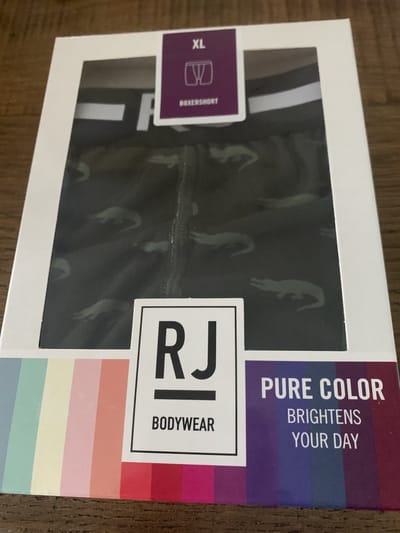 RJ Bodywear Heren Boxershort Microfiber maat XL
