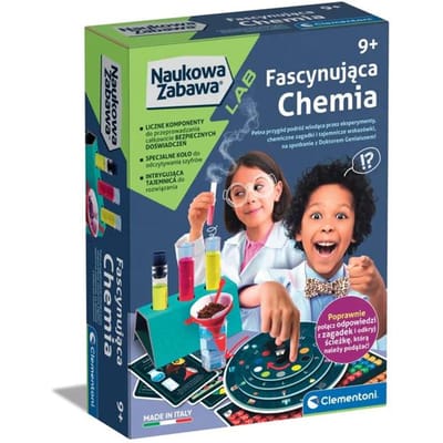 Wetenschapsplezier. Fascinerende chemie. Clementoni 50699