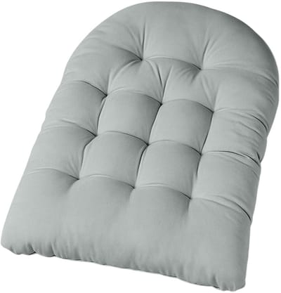 Homescapes Hangstoel Kussen - Dik Universeel Egg Chair Kussen - 80x120 cm - 100% Katoen - OEKO-TEX - Grijs