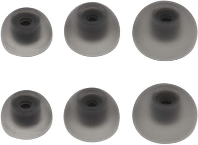 Dailygoods - Oordopjes - Vervangende Oordopjes Tips - Geluidsisolatie - Zwart - Compatibel met Samsung Galaxy Buds 2 - 6 Stuks