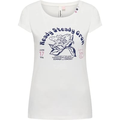 Dames-T-shirt Ragwear Fllorah PP Gots