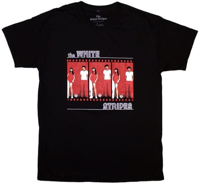 The White Stripes - Film Strip Heren T-shirt - M - Zwart