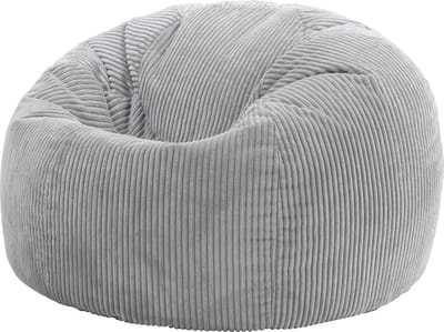 icon - Kingston Zitzak Fauteuil - Ribfluweel - Grijs