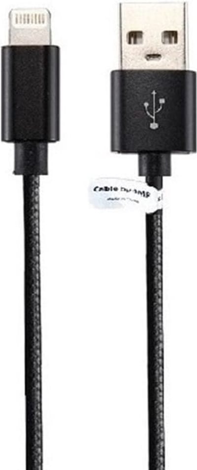 OneOne 3,0m laadkabel. OneOne Metal USB Lightning kabel met E75 chip. Oplaadkabel snoer past op Apple iPhone 12 Pro Max, iPhone 13, iPhone 13 Mini, iPhone 13 Pro, iPhone 13 Pro Max, iPhone 14, iPhone 14 Pro, iPhone 14 Pro Max