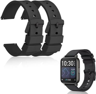 Horlogeband 18mm - Waterdicht Silicoon - Snelle Bevestiging - Ideaal voor Sport - SnelShoppen