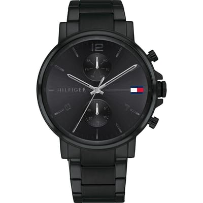 Montre Tommy Hilfiger 1710414 pour homme 44 noir