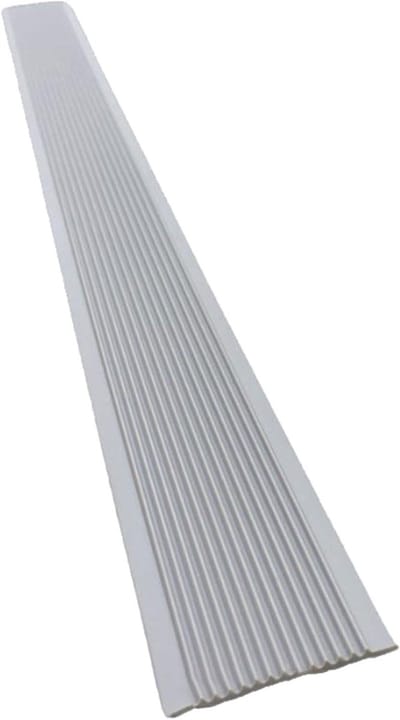 Antislip Traprand - Trapneusprofiel PVC - Veilige Trappen - Zelfklevend Waterdicht - 3 mm Dikte - Grijs