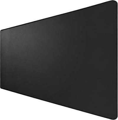 Grote muismat - Bureau mat - Gaming en kantoor - Waterdicht en antislip - 80x40 cm - Zwart
