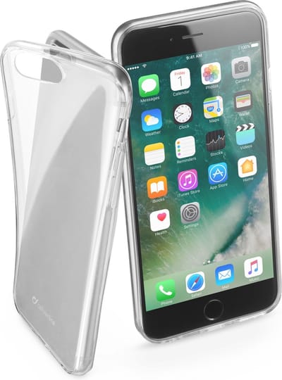 iPhone 7 Plus 8 Plus Cellularline 37772 mobiele telefoon behuizingen 14 cm (5.5'') Hoes Transparant