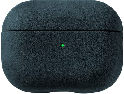 Alcanluxury Alcantara hoes geschikt voor AirPods Pro (3e generatie) - Navy Blue