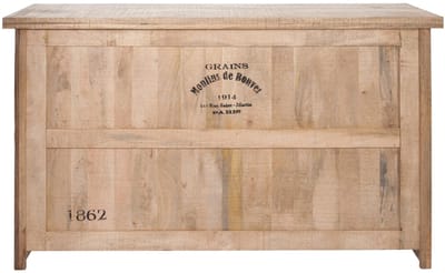 J-Line barkast 3 Lades + 3 planken - hout - naturel