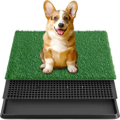 Kunstgras honden toilet voor training en zindelijkheid kleine en middelgrote honden 50x60cm