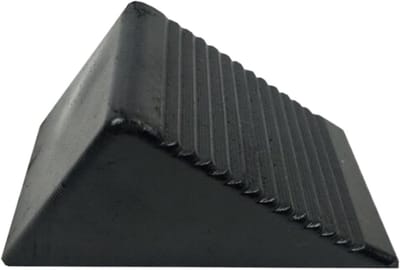 Wielkegels - Wielblokken Stabilisator - Voertuig Beveiligen - Antislip Grip Patroon - 16.99 x 11 x 11 cm - Niet gespecificeerd