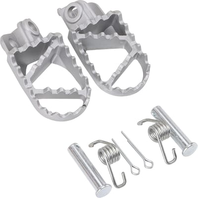 Solidchoice - Motorfiets Voet Pegs - 10mm Aluminium Vervangingsonderdeel - Lichtgewicht en Duurzaam - Geschikt voor Dirt Pit Bikes - Voor 50cc 70cc 90c...