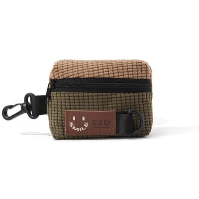 Sac à dos de cyclisme 1 pièce, sac pour écouteurs, rangement portable, sac de sport, sac universel, pendentif, étiquette tendance, sac à suspendre au cou 1 pièce Cycl marron
