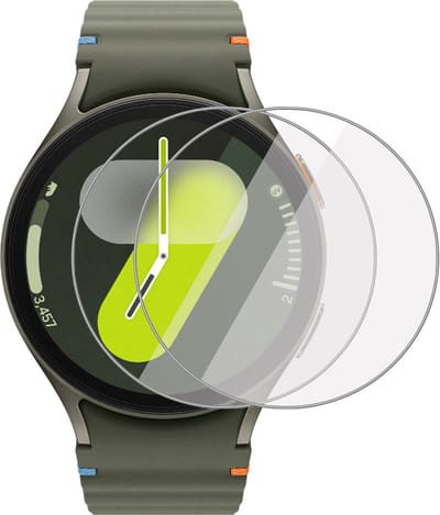 2x Screenprotector geschikt voor Samsung Galaxy Watch 7 44mm - Folie Screen Protector