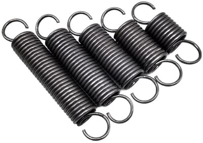 Trekveren met haak - Verlengingsveren - Apparaten Reparatie - Sterke Haak Ontwerp - 2 stuks 80mm - Metaal
