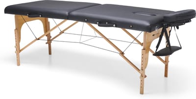 Rio MATA - massage tafel met flexibele hoofdsteun - 70 cm breed - in hoogte verstelbaar - slechts 14 kilo