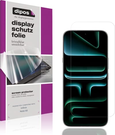dipos – 4x Beschermfolie geschikt voor Infinix Note 60 | Krasbestendige & heldere Screenprotector Ultra-Thin