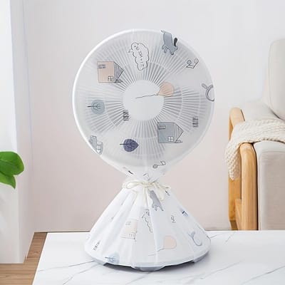 1pc Housse anti-poussière, Housse anti-poussière pour ventilateur domestique, Housse anti-poussière pour ventilateur, Housse 3D pour ventilateur, Convient pour la cuisine, le salon et la chambre, Organisateur et rangement pour la maison
