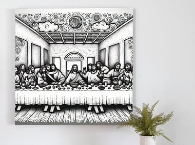 Kunstprint | Wanddecoratie | Dibond | 60 × 60 cm
