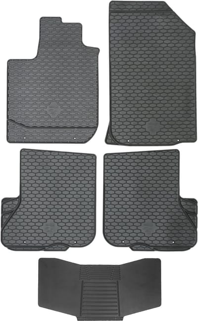 Max-Dywanik DOMA Serie - Rubber Automatten - Voor Dacia Modellen - Zonder Stoppers - 218404 + 251992