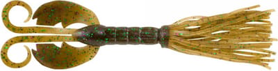 Berkley Bearded Crazy Legs Chigger Craw Green Pumpkin & Purple 11.5cm Green Pumpkin & Purple