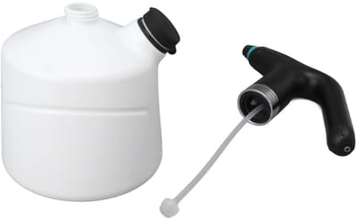 Dailygoods - Elektrische Plantensproeier - Draagbare Tuinsproeier - Automatisch Watergeven - Zwart - Pompsproeier - Binnen en Buiten - 2L