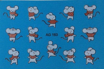 Korneliya Airbrush Waterdecal AG 183